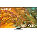 Samsung QE85Q80DATXXU Q80D 85" QLED 4K HDR Smart TV, 4K Ultra HD, Silver
